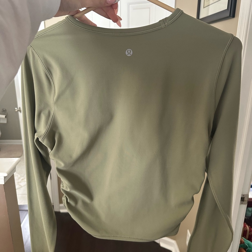 lululemon athletica Olive Green Women's Top